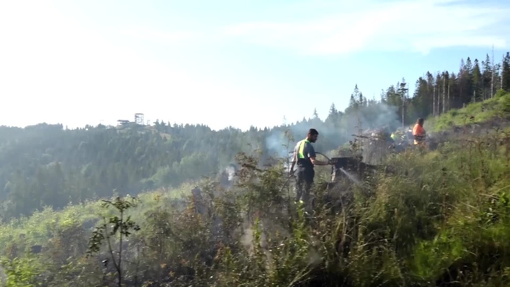 Požiar Bachledova dolina