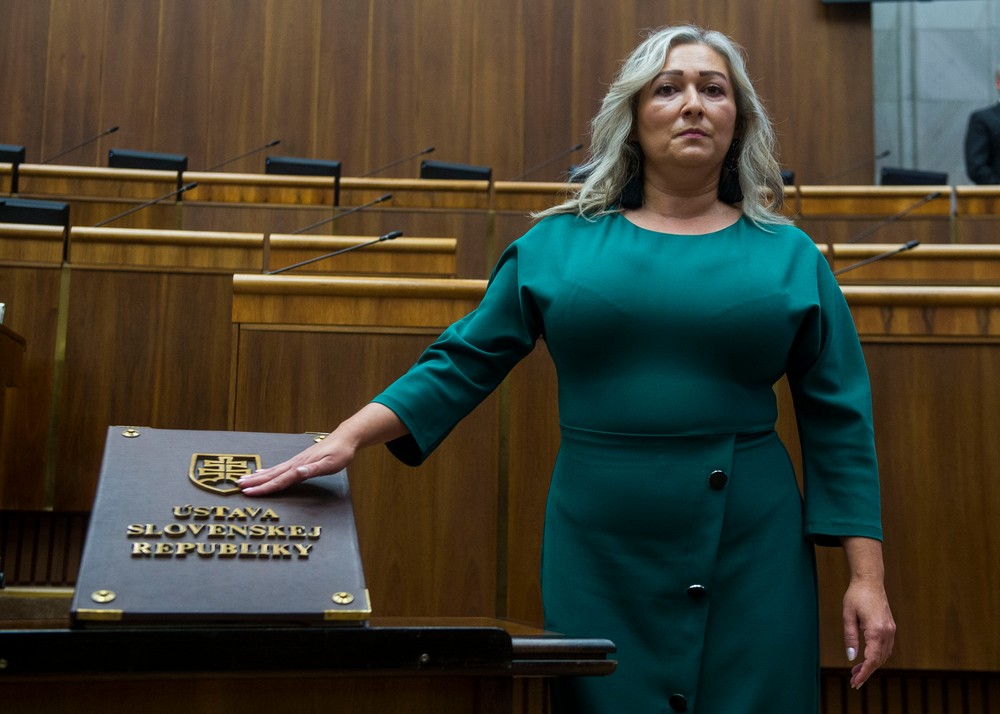 poslankyňa Anežka Škopová koalícia OĽaNO a priatelia Kresťanská únia a Za ľudí Slovensko