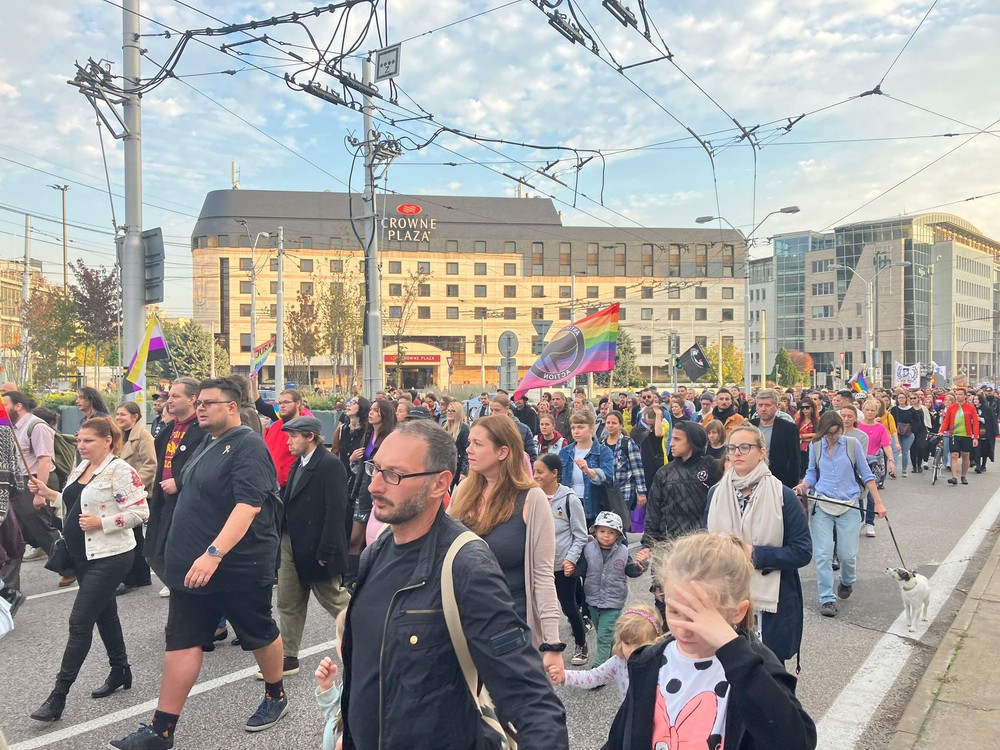 Pochod Zostávame v uliciach na pamiatku Matúša a Juraja