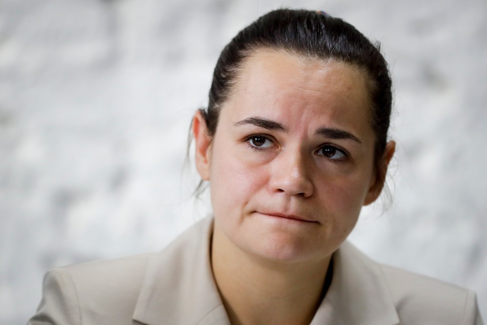 Opozičná kandidátka prezidentských volieb v Bielorusku Svetlana Cichanovská