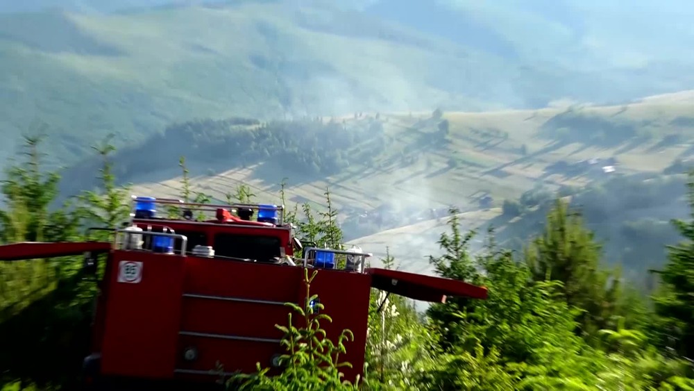 Požiar Bachledova dolina