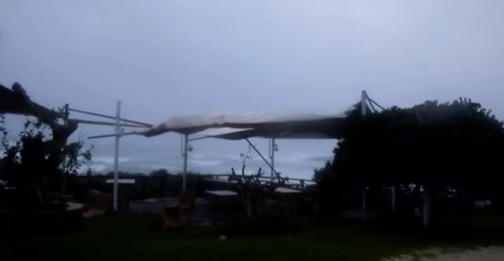 Grécko zasiahol silný hurikán