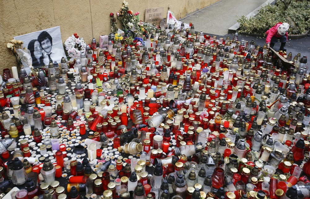 Ján Kuciak a Martina Kušnírová 