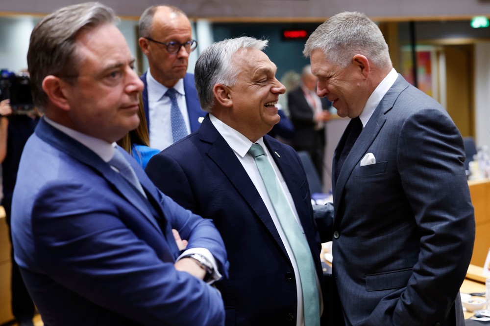 Viktor Orbán a Robert Fico