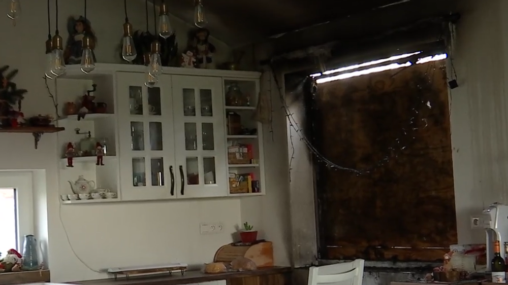 Požiar majetku starostu obce Macov 2