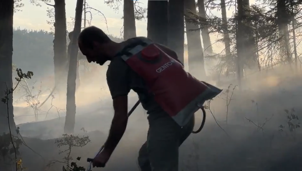 Požiar v Slovenskom raji