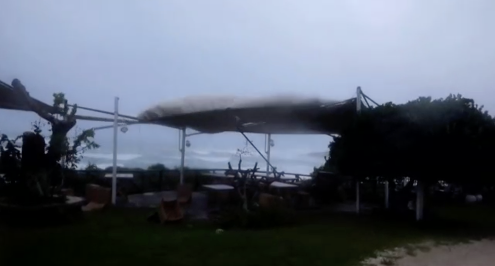 Grécko zasiahol silný hurikán