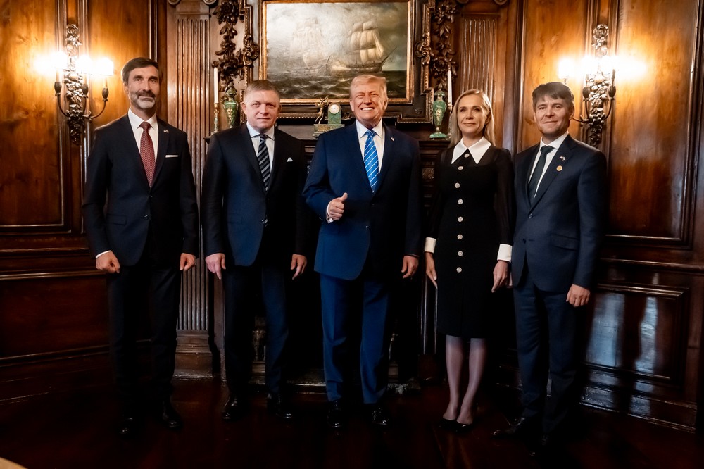 Donald Trump a Robert Fico stretnutie 7