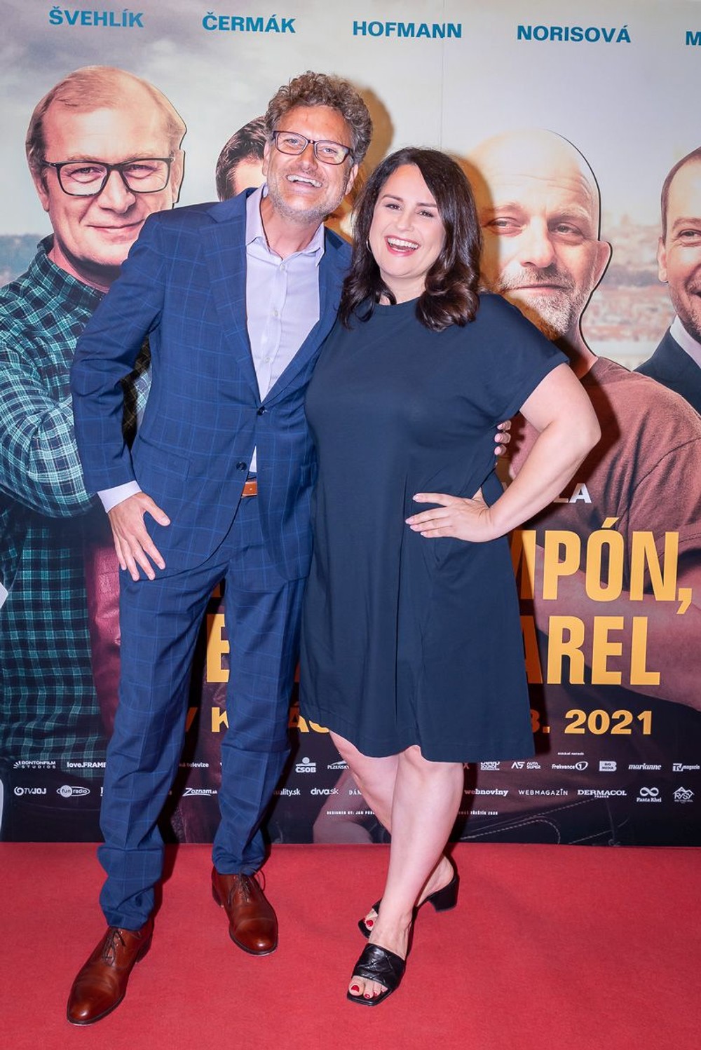 Patrik Hartl a Petra Polnišová