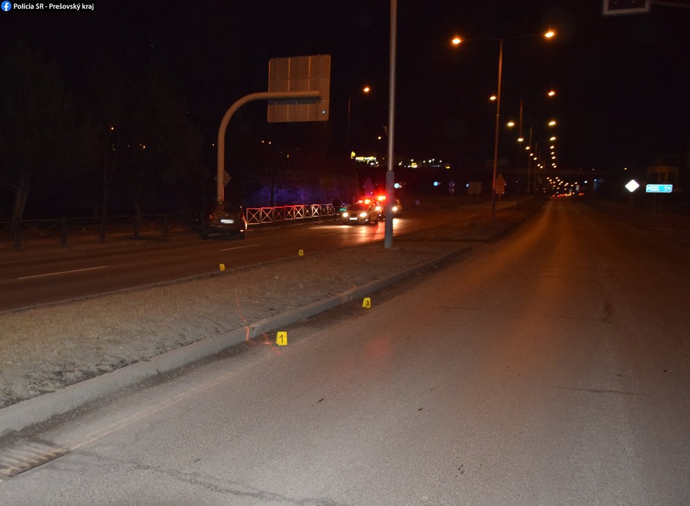 Popradčan skončil v stĺpe verejného osvetlenia