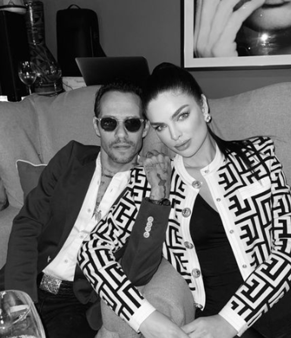 Marc Anthony s partnerkou