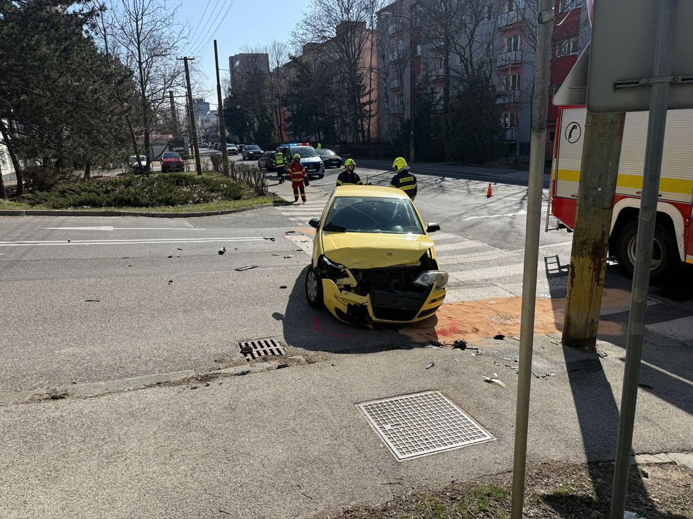 Dopravná nehoda na Kramároch 