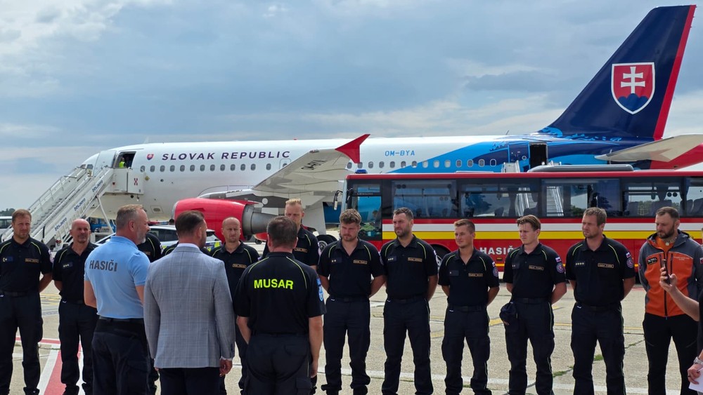 Slovenský záchranný tím prišiel z Venezuely 4