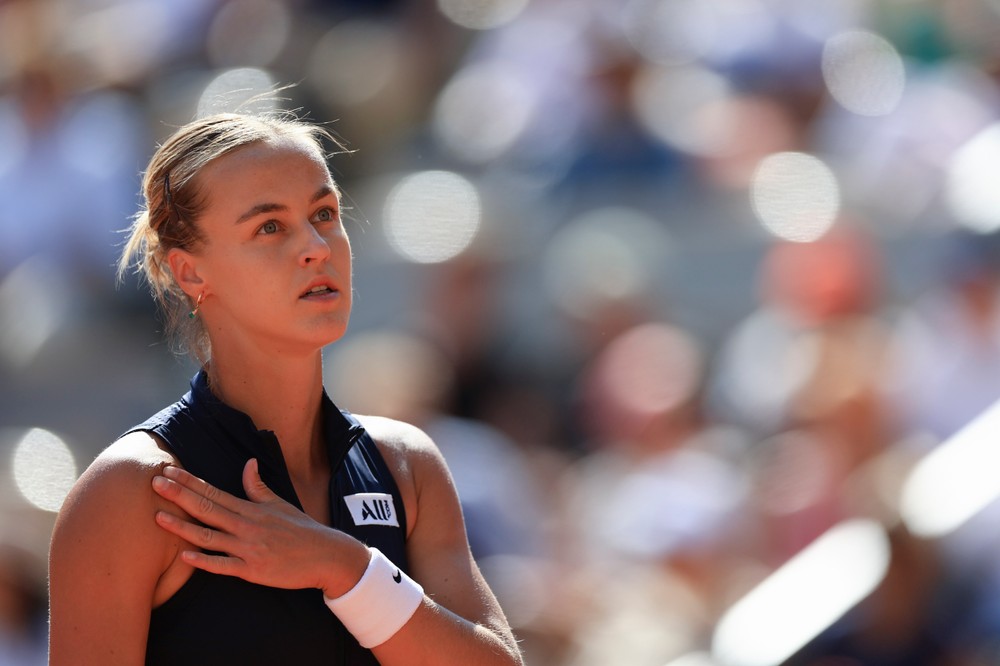 Tenistka Anna Karolína Schmiedlová vypadla z French Open v osemfinále.