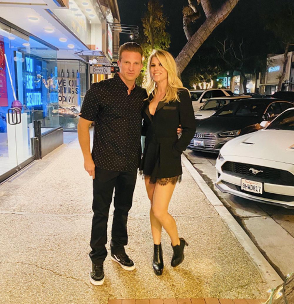 Steve Burton s manželkou Sheree