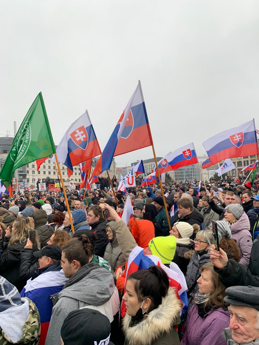 V Bratislave sa koná protest proti vláde