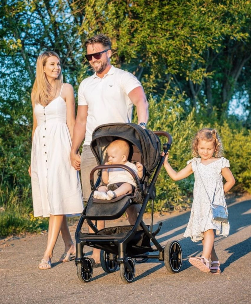 Sandra Pospíšilová s rodinou