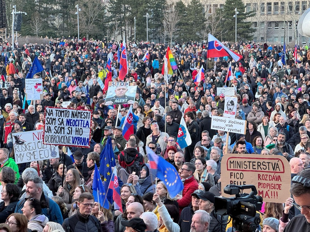 Protest v Bratislave 6