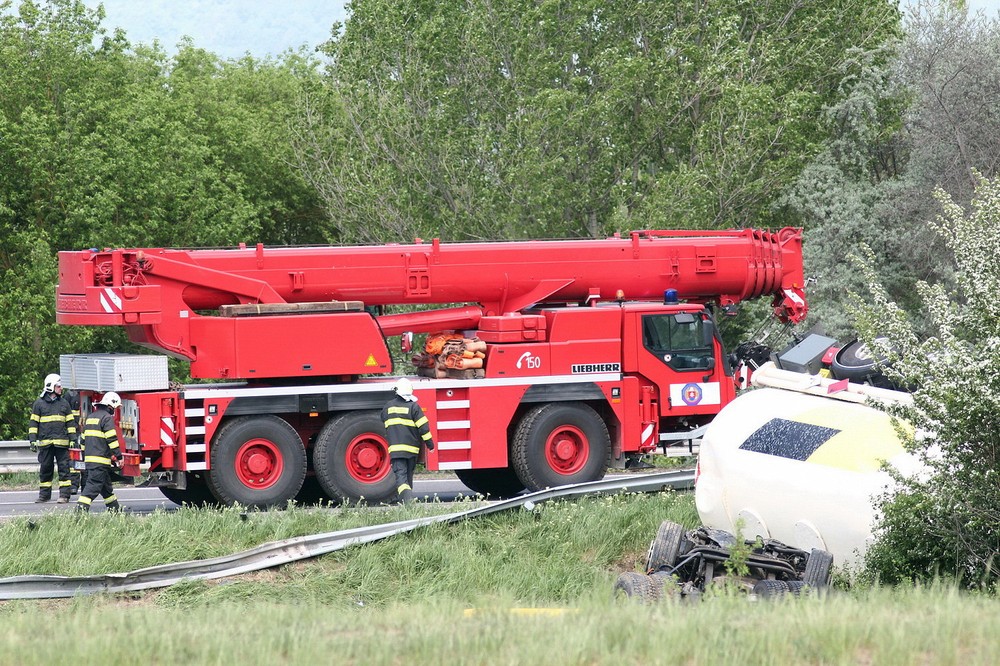 Cisterna na diaľnici D1