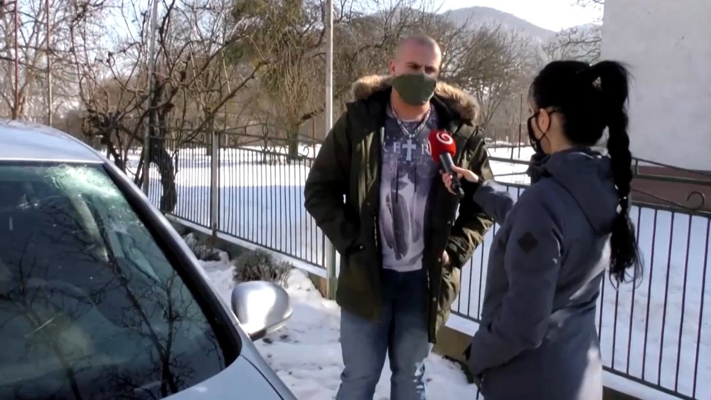 Poškodený taxikár