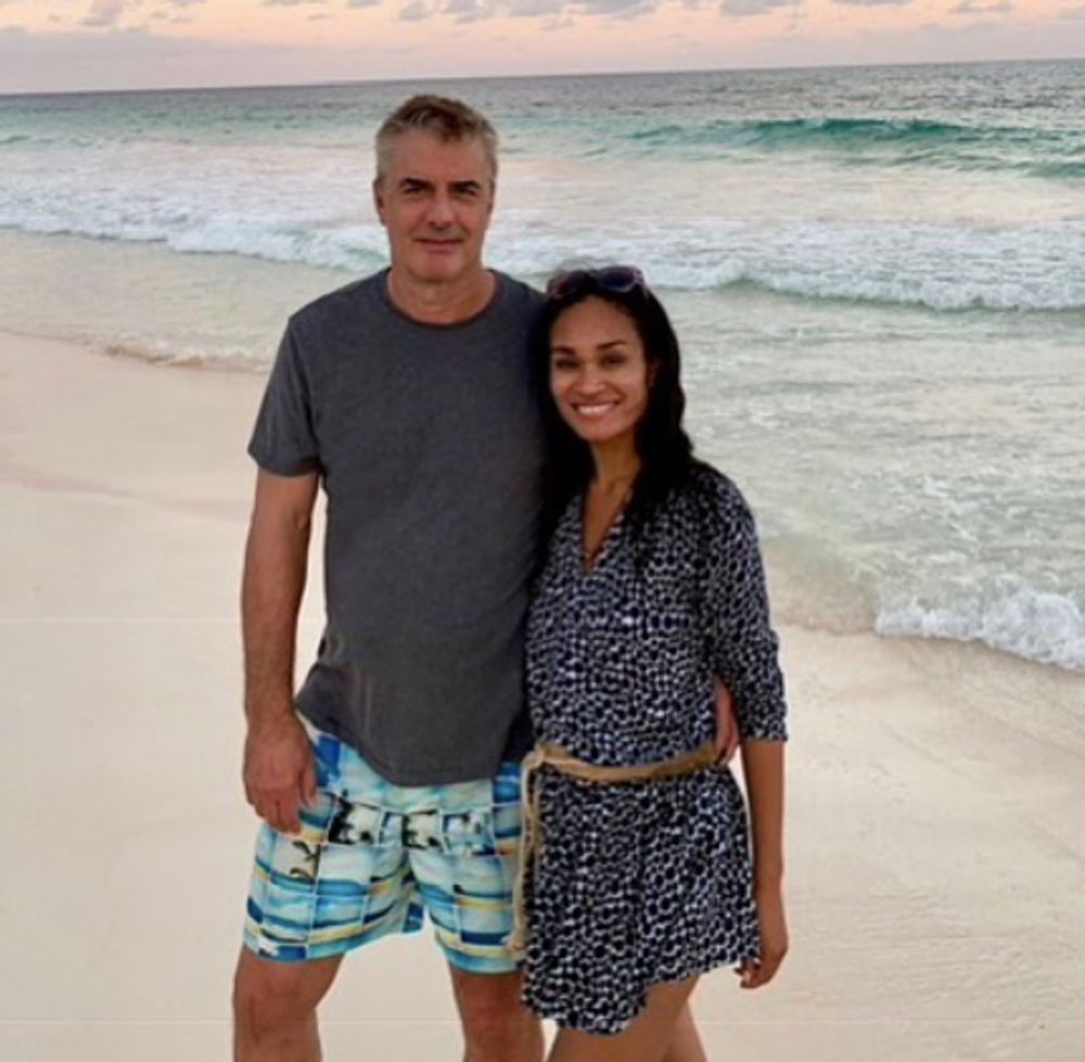 Chris Noth s manželkou