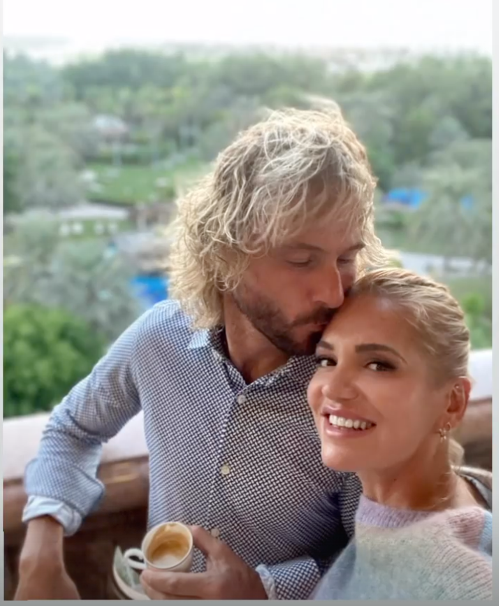 Dara Rolins a Pavel Nedved