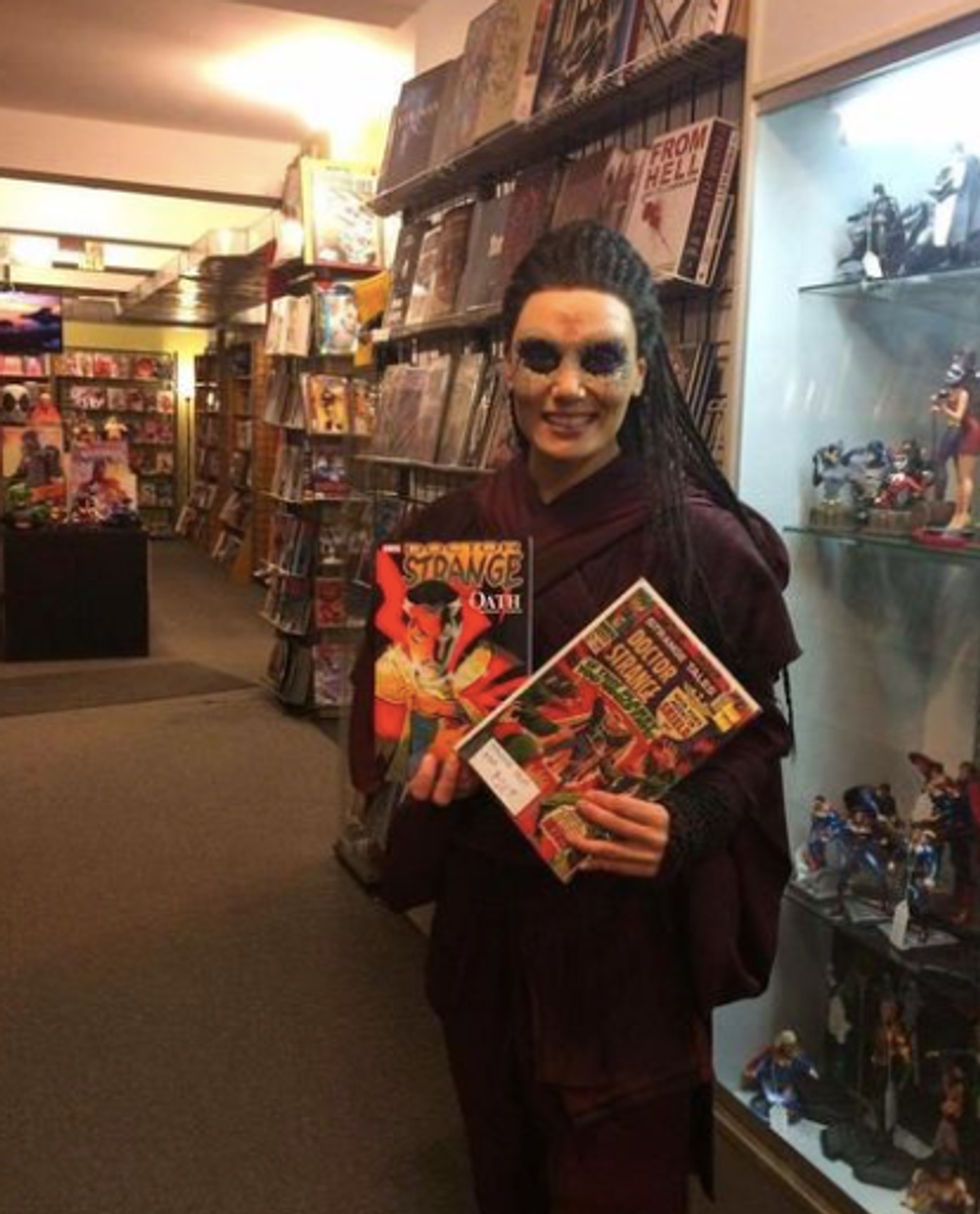 Zara Phythian vo filme Doctor Strange