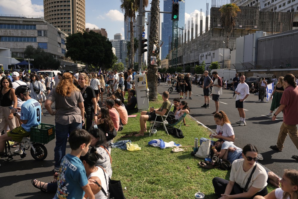 Reakcia ľudí v Tel Avive