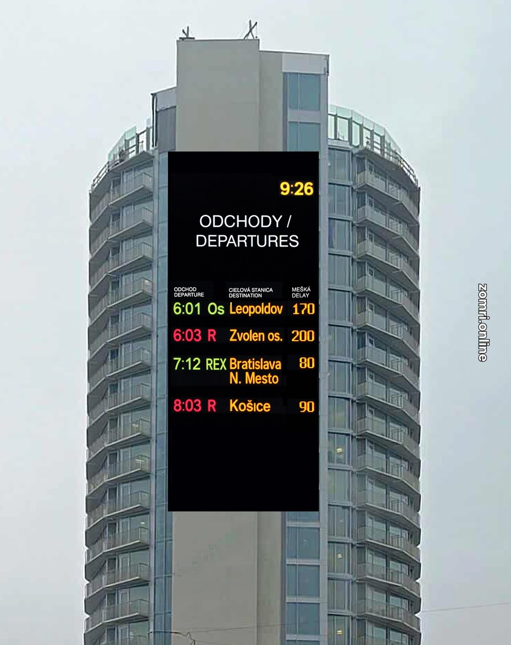 Kaliňáková LED obrazovka