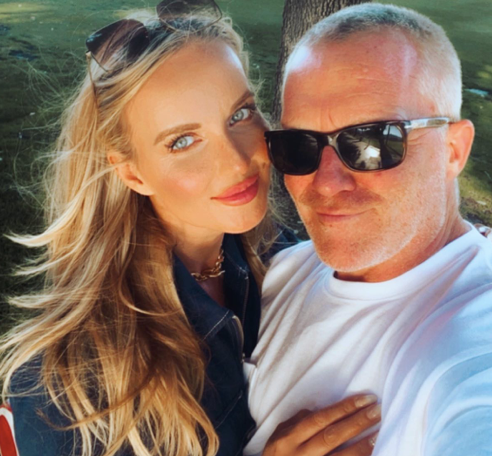 Michael Hall a Lucia Oškerová