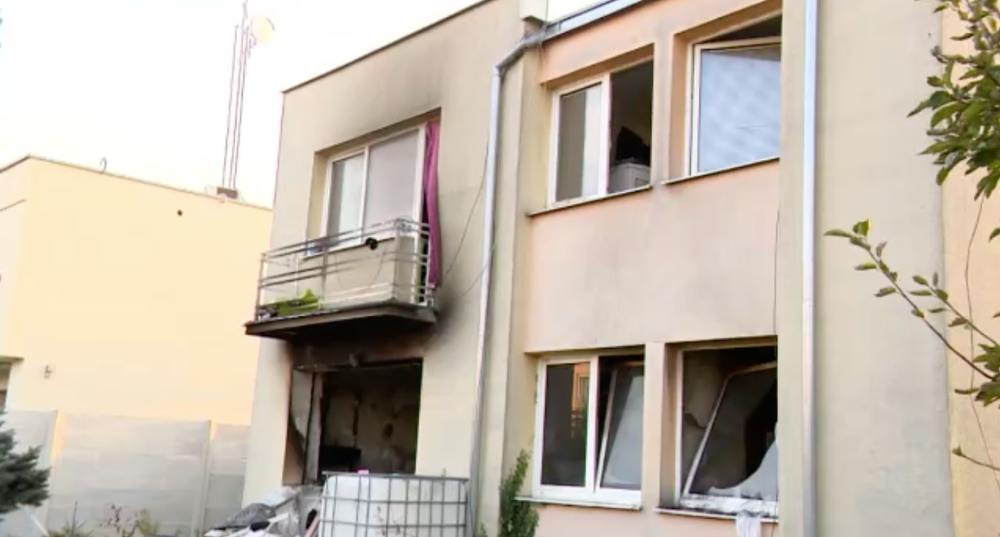 Výbuch izby v rodinnom dome