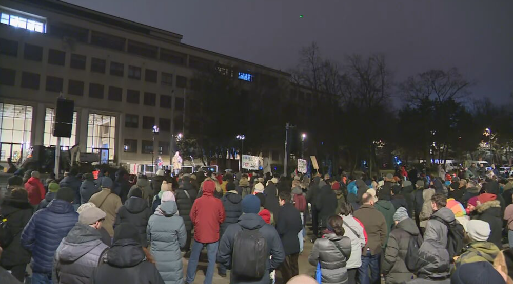 Občiansky protest v Bratislave