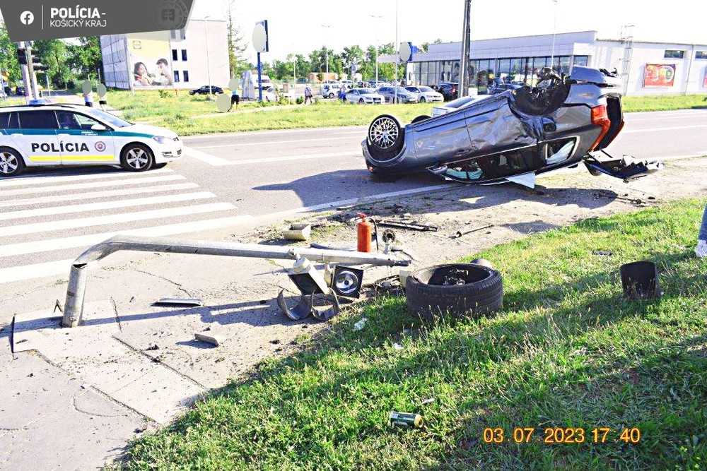 Dopravná nehoda Košice