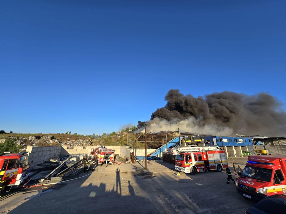 Požiar v Podunajských Biskupiciach