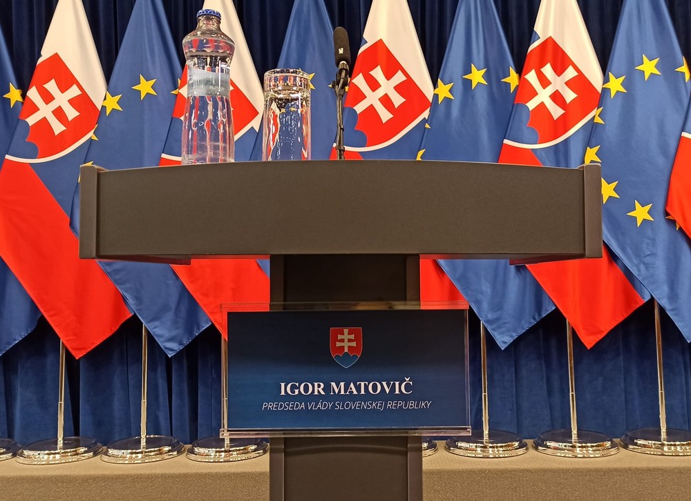 Premiér Igor Matovič 