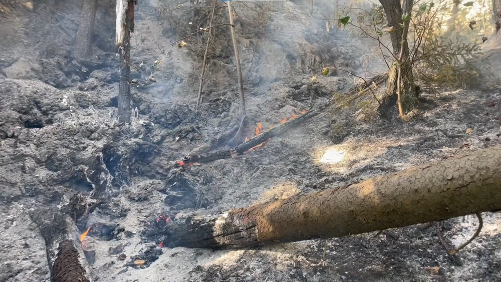 Požiar v Slovenskom raji