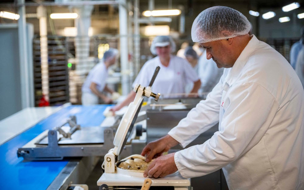 Robert Fico v pekárni