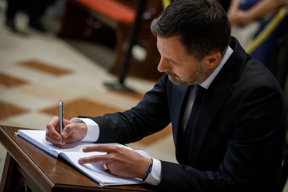 Rozlúčka s kardinálom Jozefom Tomkom v Dóme sv. Martina