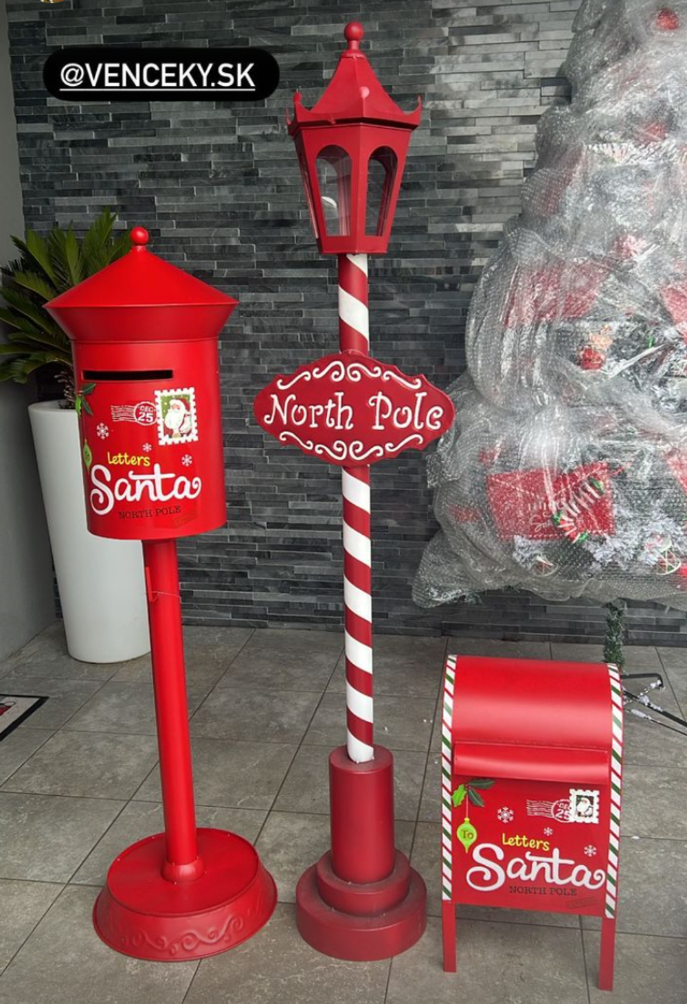 Vianočná výzdoba u Plačkovej