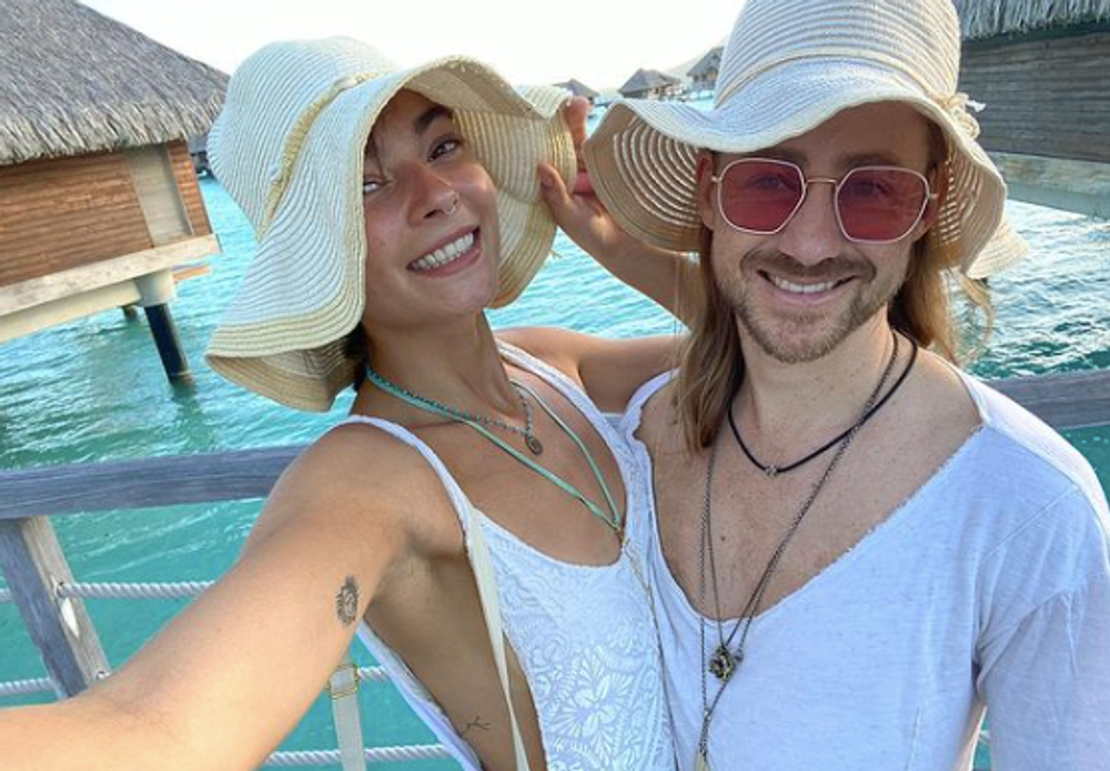 Christy Giles s manželom Janom 