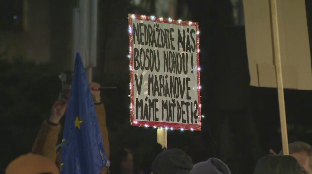 Občiansky protest v Bratislave