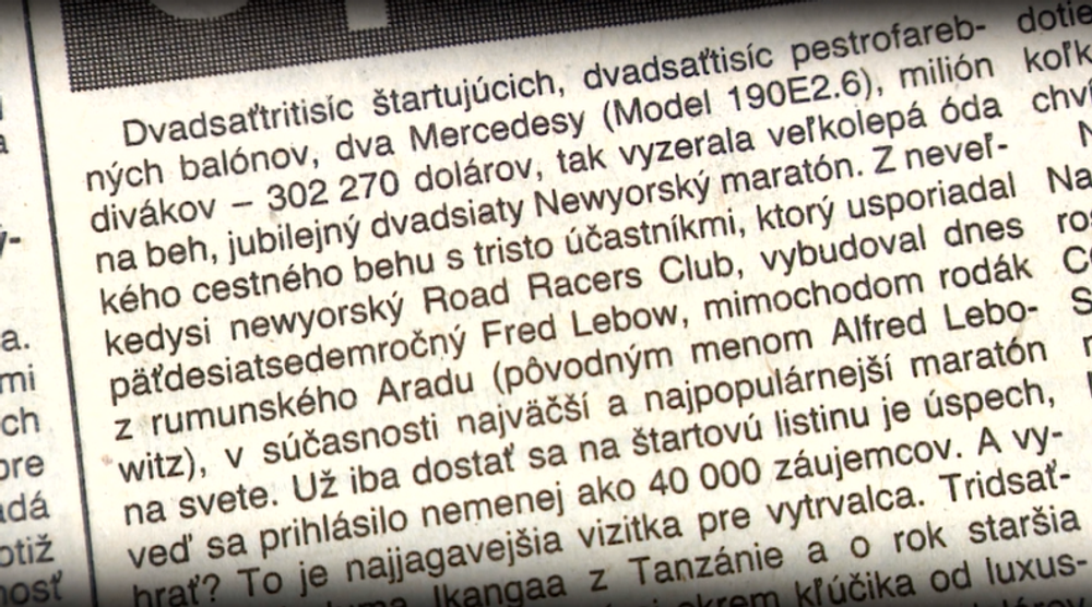 Exkurzia do histórie: O čom sa písalo 11. novembra 1989