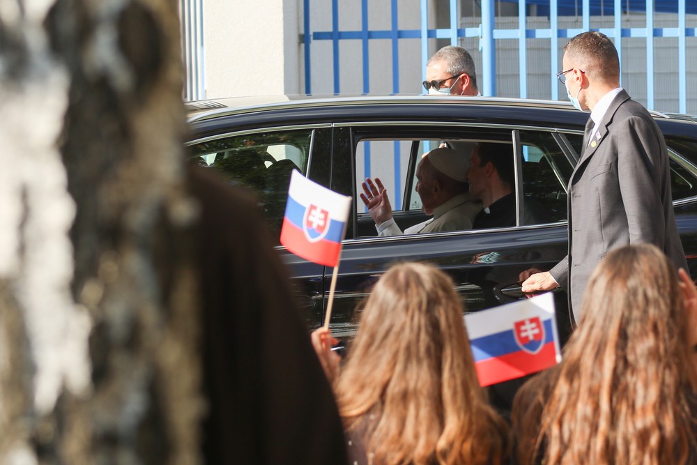 Pápež v Centre Betlehem