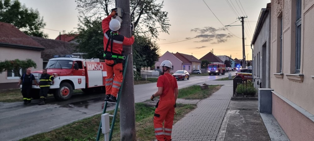 Požiar rodinného domu