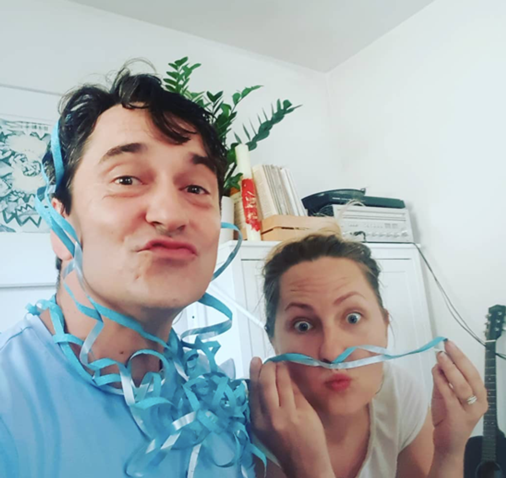 Saša Rašilov s manželkou Lídou