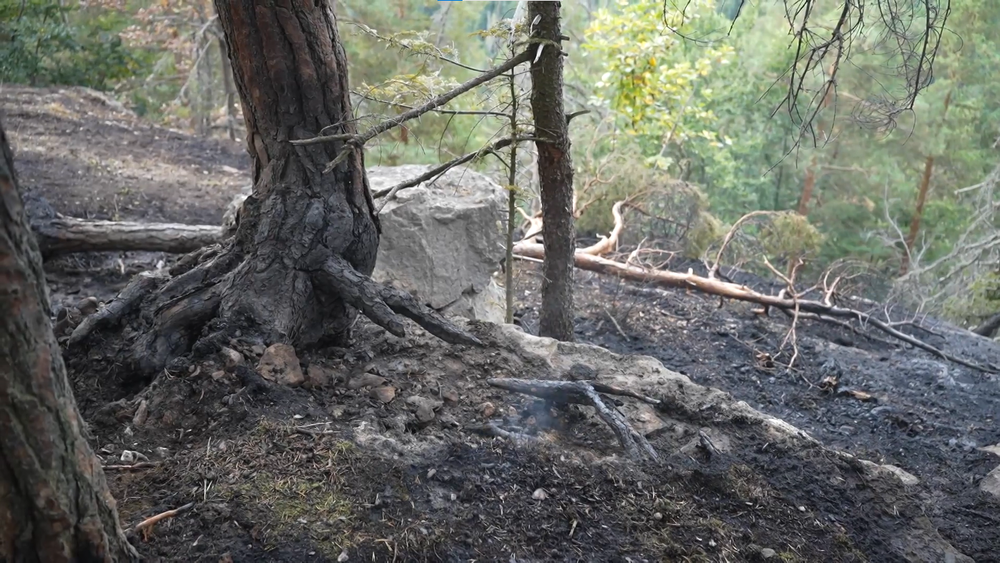 Požiar v Slovenskom raji
