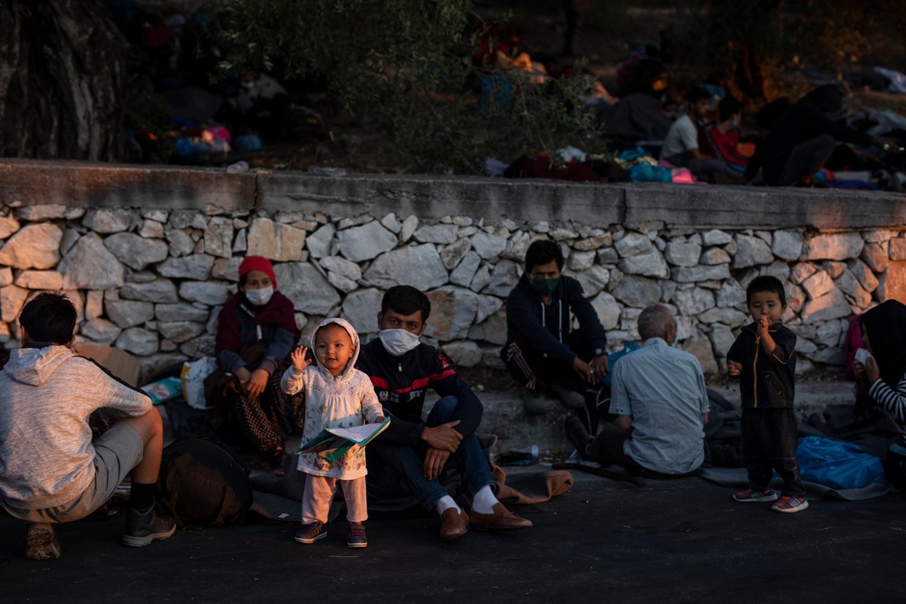 Utečenecký tábor na Lesbose zachvátil ďalší požiar
