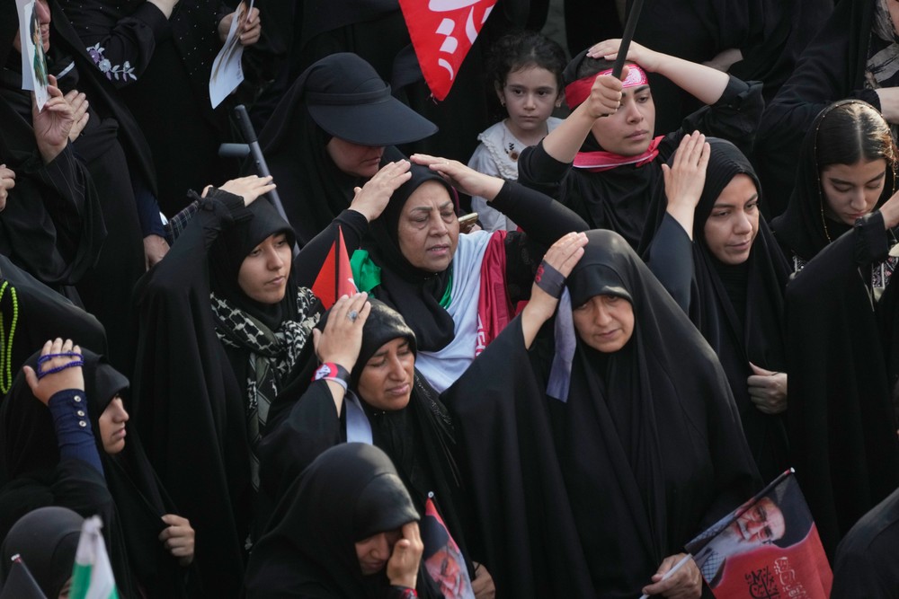 irán pohreb