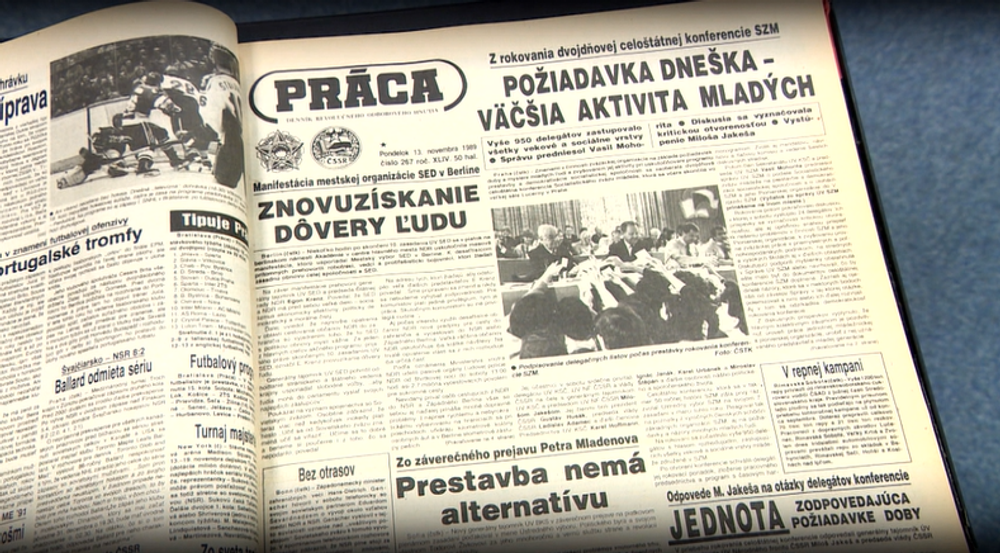 Exkurzia do histórie: O čom sa písalo 13. novembra 1989