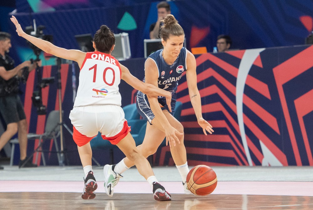 Slovensko - Turecko, ME v basketbale žien